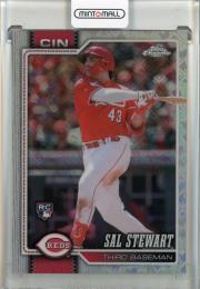 2026 Topps Chrome Logofractor Sal Stewart Refractor #6 Cincinnati Reds