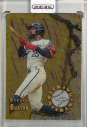 2026 Topps Chrome Logofractor Byron Buxton Wrecking Crew Gold Refractor #WC11【50/50】 Milwaukee Brewers
