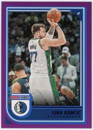 2022-23 Hoops Purple #119 Luka Doncic