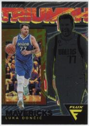 2022-23 Panini Flux Triumph #1 Luka Doncic