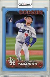 2024 Topps Japan Edition Yoshinobu Yamamoto Blue RC #150