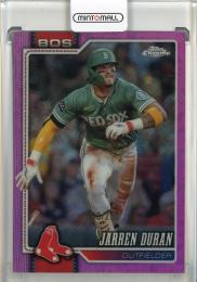 2026 Topps Chrome Logofractor Jarren Duran Pink Refractor #95【248/250】 Boston Red Sox