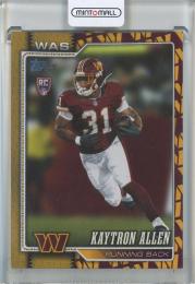 2026 Topps Flagship Football Kaytron Allen Base Team Color Border Variations #315 Washington Commanders