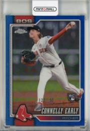 2026 Topps Chrome Logofractor Connelly Early Blue Refractor #129【122/150】 Boston Red Sox