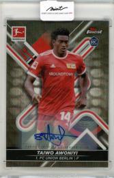 2022 Topps Finest Bundes Liga Taiwo Awoniyi Autograph/RC【120/150】