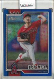 2026 Topps Chrome Logofractor Yusei Kikuchi Blue Refractor #36【080/150】 Los Angeles Angels