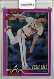 2026 Topps Chrome Logofractor Chris Sale Pink Refractor #296【013/250】 Atlanta Braves