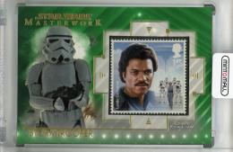 2020 Topps Star Wars Masterwork  Stormtrooper - Lando Calrissian Commemorative Stamp Relics Green(パラレル版) 88/99