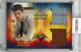 2018 Cryptozoic Supergirl Season 1  Jeremy Jordan as Winn Schott Dual Wardrobe Relic
