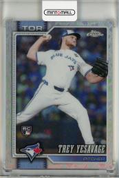2026 Topps Chrome Logofractor Trey Yesavage Refractor #86 Toronto Blue Jays