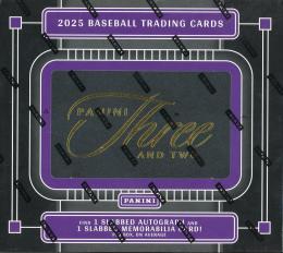 MLB 2025 PANINI THREE AND TWO HOBBY