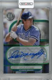 2024 Topps Tribute Dale Murphy Tribute Autographs Green #TA-DMU ※裏面傷あり【62/99】 Atlanta Braves