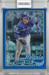 2024 Topps Series 2 Bobby Witt Jr. 1989 Topps Baseball Chrome Silver Packs Blue Mojo #2T89C-11 ※初期傷あり【103/150】 Kansas City Royals