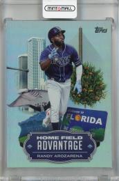 2023 Topps Update Series Randy Arozarena Home Field Advantage #HA-29 ※角折れ・白かけあり Tampa Bay Rays