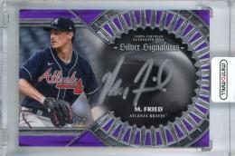 2023 Topps Five Star Max Fried Silver Signatures Purple #SS-MF Auto【13/25】 Atlanta Braves