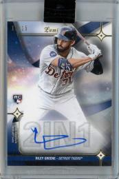 2023 Topps Luminaries Riley Greene Hit Kings Autographs #HK-RG1 【15/15(ラストナンバー)】 Detroit Tigers