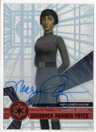 2017 Star Wars High Tek  Governor Pryce/Mary Elizabeth McGlynn Autograph