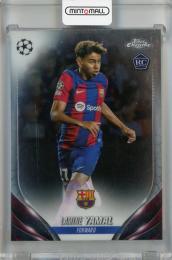 2023-24 Topps Chrome UEFA Club Competitions Lamine Yamal Base #64 RC ※初期傷あり FC Barcelona