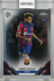 2023-24 Topps Chrome UEFA Club Competitions Lamine Yamal Base #64 RC  FC Barcelona