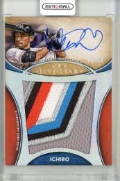 2017 Topps Five Star Ichiro #FAJP-I Jumbo Patch Autographs Silver Rainbow【03/10】 Marlins