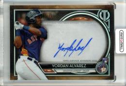 2020 Topps Tribute Yordan Alvarez #TA-YA RC Tribute Autographs【080/199】 Astros