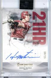 2019 Topps Luminaries Hideki Matsui #HRK-HMA Home Run Kings Autographs【04/15】 Angels 《状態要確認》