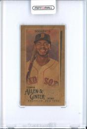 2020 Topps Allen & Ginter Xander Bogaerts #78 Mini Wood【1/1】 Red Sox