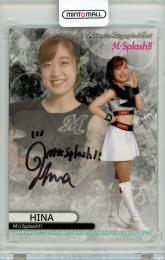2022 BBM チアリーダー舞 M☆Splash!! HINA 直筆サインカード 90枚限定 /26