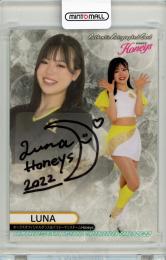 2022 BBM チアリーダー舞 Honeys LUNA 直筆サインカード 90枚限定 /2