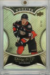 2023-24 EXQUISTE COLLECTION Leo Carlsson 【55/99】 Anaheim Ducks