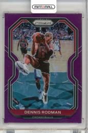 2020-21 Panini prizm Basketball Dennis Rodman Purple Prizm 【40/99】 Chicago Bulls