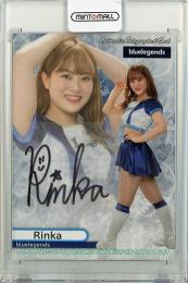 2022 BBM チアリーダー 舞  RINKA 直筆サインカード 26/90