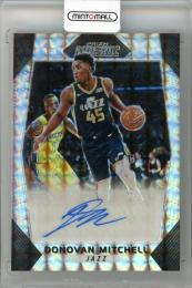 2017-18 Panini Mosaic Donovan Mitchell Rookie Autograph #A-DML【18/99】 Utah Jazz