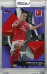 2020-21 Topps Finest Bundesliga 1. FSV MAINZ 05 Dominik Kohr Base Purple(パラレル版) 208/250