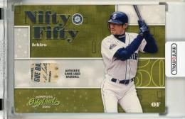 2002 Donruss Originals Ichiro Suzuki Nifty Fifty Ball #24《へこみあり》