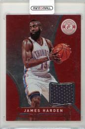 2012-13 Panini James Harden Totally Certified Red Materials #123 Oklahoma City Thunder