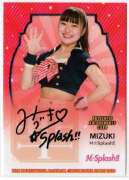 BBM2020 チアリーダー 華	MIZUKI	直筆サインカード	11/60