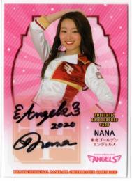 BBM2020 チアリーダー 華	NANA	直筆サインカード	27/60