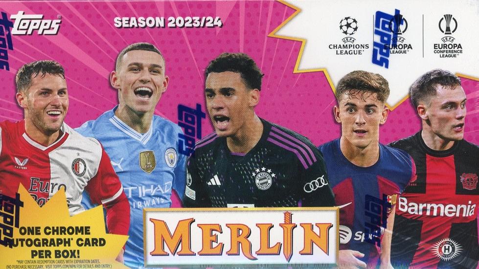 ミントモール / MINT-WEB店 (ボックス通販) / SOCCER 2023-24 TOPPS UEFA CHAMPIONS LEAGUE  MERLIN HOBBY