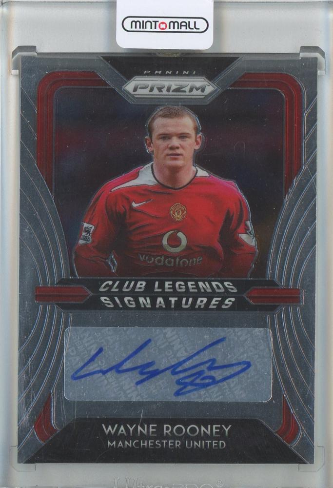 記念グッズ Wayne Rooney Auto, Manchester United ミントモール / MINT 池袋店 / 2021-22 Panini Prizm English Premier