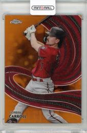 2024 TOPPS Chrome Corbin Carroll Strokes Orange Refractors #S9【17/25】 Arizona Diamondbacks