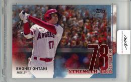 2023 TOPPS  Japan Edition Shohei Ohtani Strength in Numbers#SS-14 Los Angeles Angels