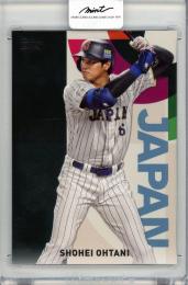 2023 TOPPS Baseball Japan Edition Shohei Ohtani #WBC-1 JAPAN　【白カケ有】