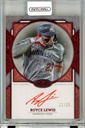 2024 Topps Tier One Royce Lewis #NLA-RL Next Level Autographs Red Foil【11/25】 Twins