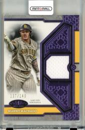 2024 Topps Tier One Manny Machado #T1R-MMA Tier One Relics Purple Foil【137/149】 Padres