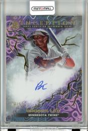 2023 Topps Bowman Inception Brooks Lee #PPA-BL Primordial Prospects Autographs Gold Foil Electricity【08/50】 Twins