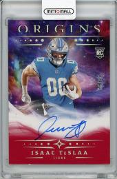 【表面下部若干白欠けあり】2025 PANINI Origins Isaac TeSlaa Autograph (RC)【35/99】