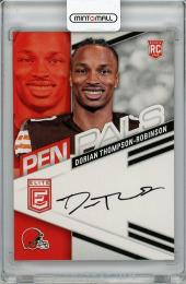 【裏面端若干白欠け部分あり】2023 PANINI Donruss Elite Dorian Thompson-Robinson PEN PALS (RC)