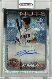 2024 Topps Pro Debut Jonny Farmelo Sparkle Foil Autographs【83/199】 Seattle Mariners