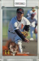 2025 BBM 1st バージョン 若田部健一 Buyback Autograph Card　【1/1】 福岡ソフトバンクホークス